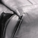 Gucci Drawstring Leather Tote Black 725664