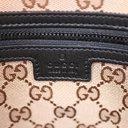 Gucci Drawstring Leather Tote Black 725664