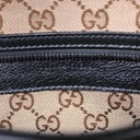 Gucci Drawstring Leather Tote Black 725664