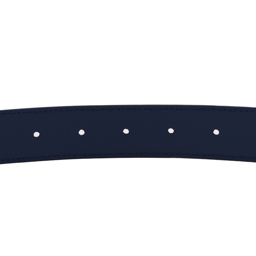 Gucci Blue GG Buckle Supreme Leather 85 34 414516