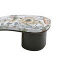 Christian Dior Dway Heeled Slide Cotton and White Multicolor Toile de Jouy Papillon Motit Size 37 1/2