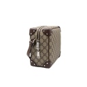 Gucci GG Supreme Monogram Canvas Shoulder Bag Beige 626363