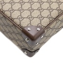 Gucci GG Supreme Monogram Canvas Shoulder Bag Beige 626363