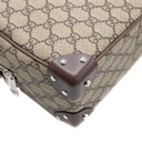 Gucci GG Supreme Monogram Canvas Shoulder Bag Beige 626363