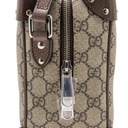 Gucci GG Supreme Monogram Canvas Shoulder Bag Beige 626363