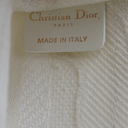 Christian Dior Camo Canvas Mini White Book Tote
