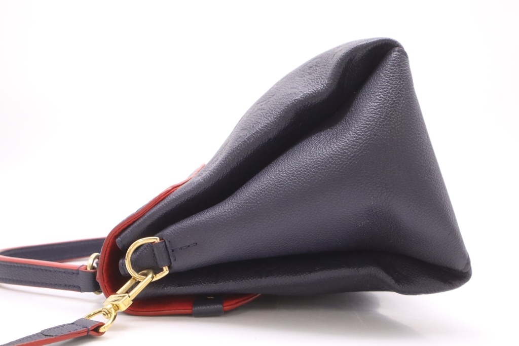 Louis Vuitton Empreinte Georges MM Marine Rouge