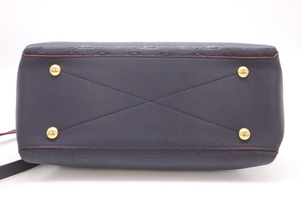 Louis Vuitton Empreinte Georges MM Marine Rouge