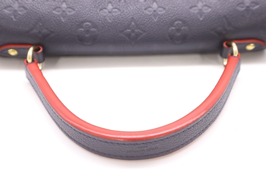Louis Vuitton Empreinte Georges MM Marine Rouge