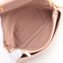 Christian Dior Caro Tweed Chain Shoulder Bag Pink