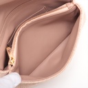 Christian Dior Caro Tweed Chain Shoulder Bag Pink