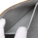 Christian Dior Grey Lambskin Leather Cannage Vanity Case Bag