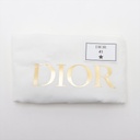 Christian Dior Grey Lambskin Leather Cannage Vanity Case Bag