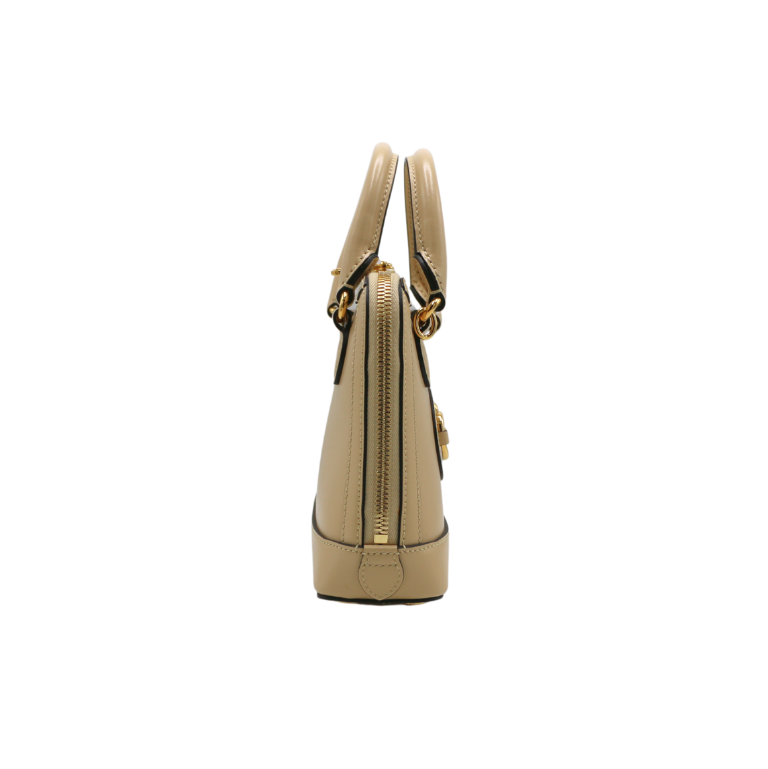 Gucci Horsebit 1955 Mini Top Handle Beige Bag 640716
