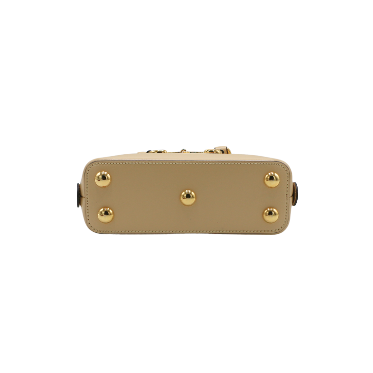 Gucci Horsebit 1955 Mini Top Handle Beige Bag 640716