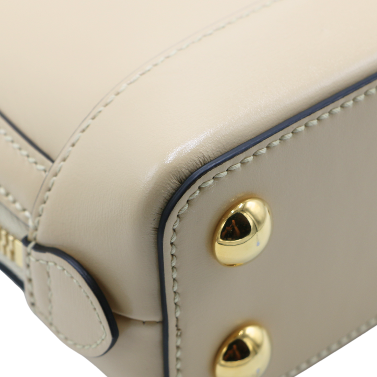 Gucci Horsebit 1955 Mini Top Handle Beige Bag 640716