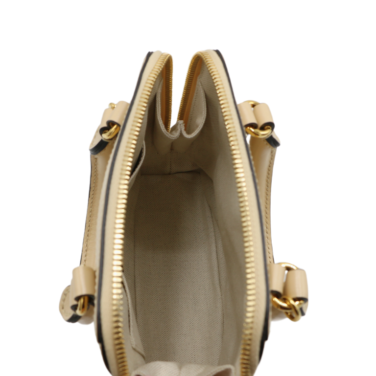 Gucci Horsebit 1955 Mini Top Handle Beige Bag 640716