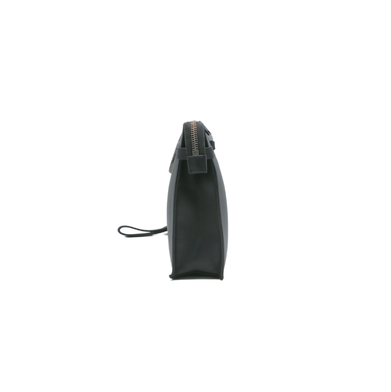 Valentino Garavani Black Leather Clutch