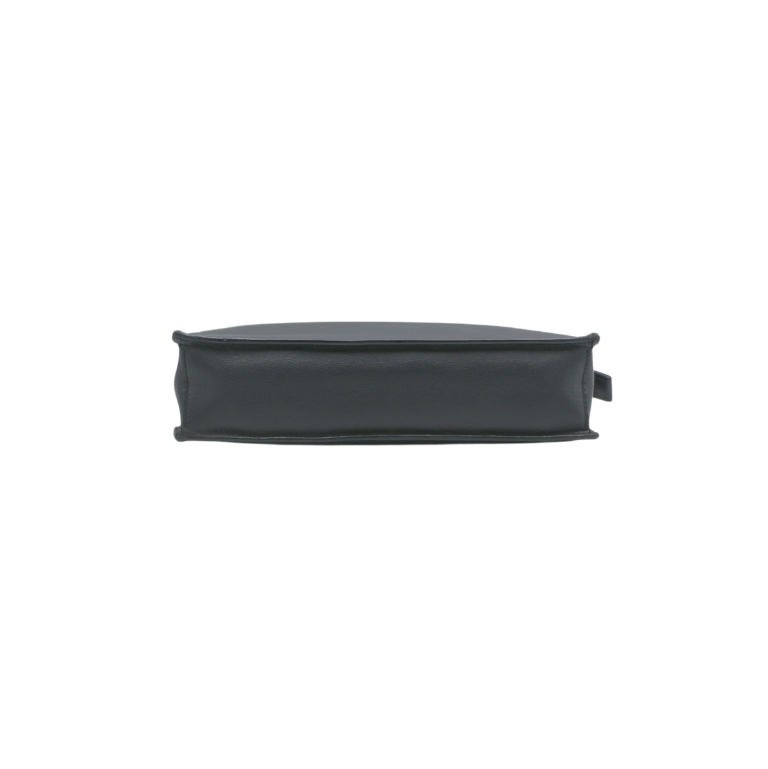 Valentino Garavani Black Leather Clutch