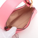 Gucci Aphrodite Mini Leather Shoulder Bag Pink 739076