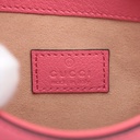 Gucci Aphrodite Mini Leather Shoulder Bag Pink 739076