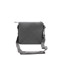 Gucci GG Embossed Small Messenger Grey Bag 406410