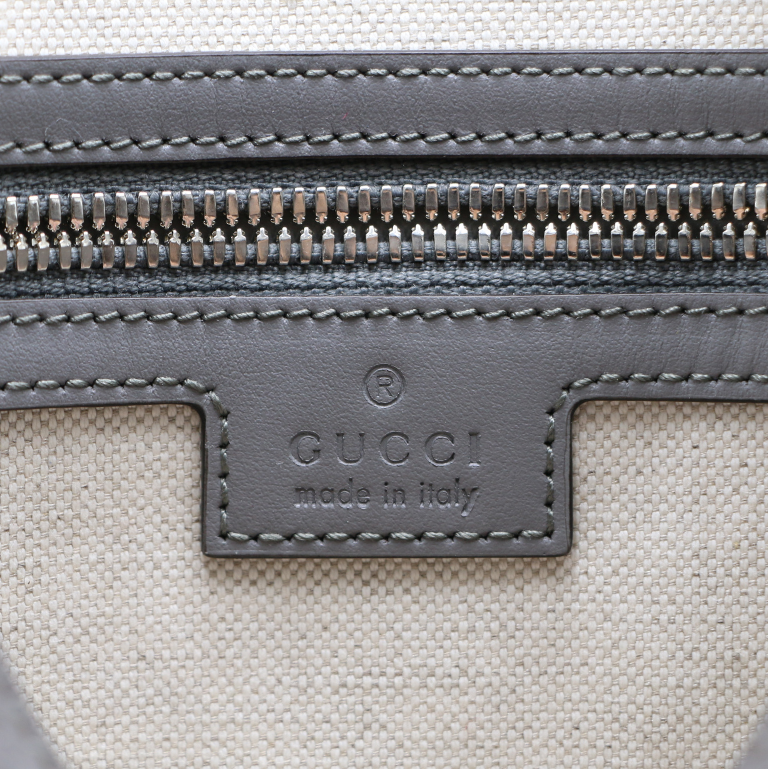 Gucci GG Embossed Small Messenger Grey Bag 406410
