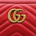 Gucci GG Marmont Camera Red Crossbody Bag