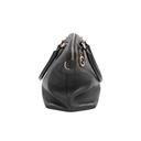 Gucci Dollar Calfskin Large GG Charm Dome Satchel Tote Black