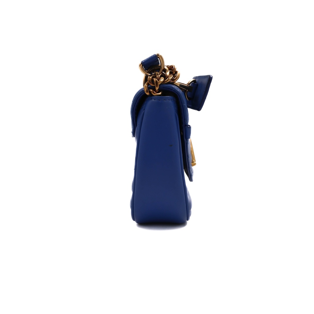 Louis Vuitton New Wave PM Blue Chain Bag 