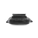 Gucci Calfskin GG Tennis Embossed Pocket Belt Bag Black