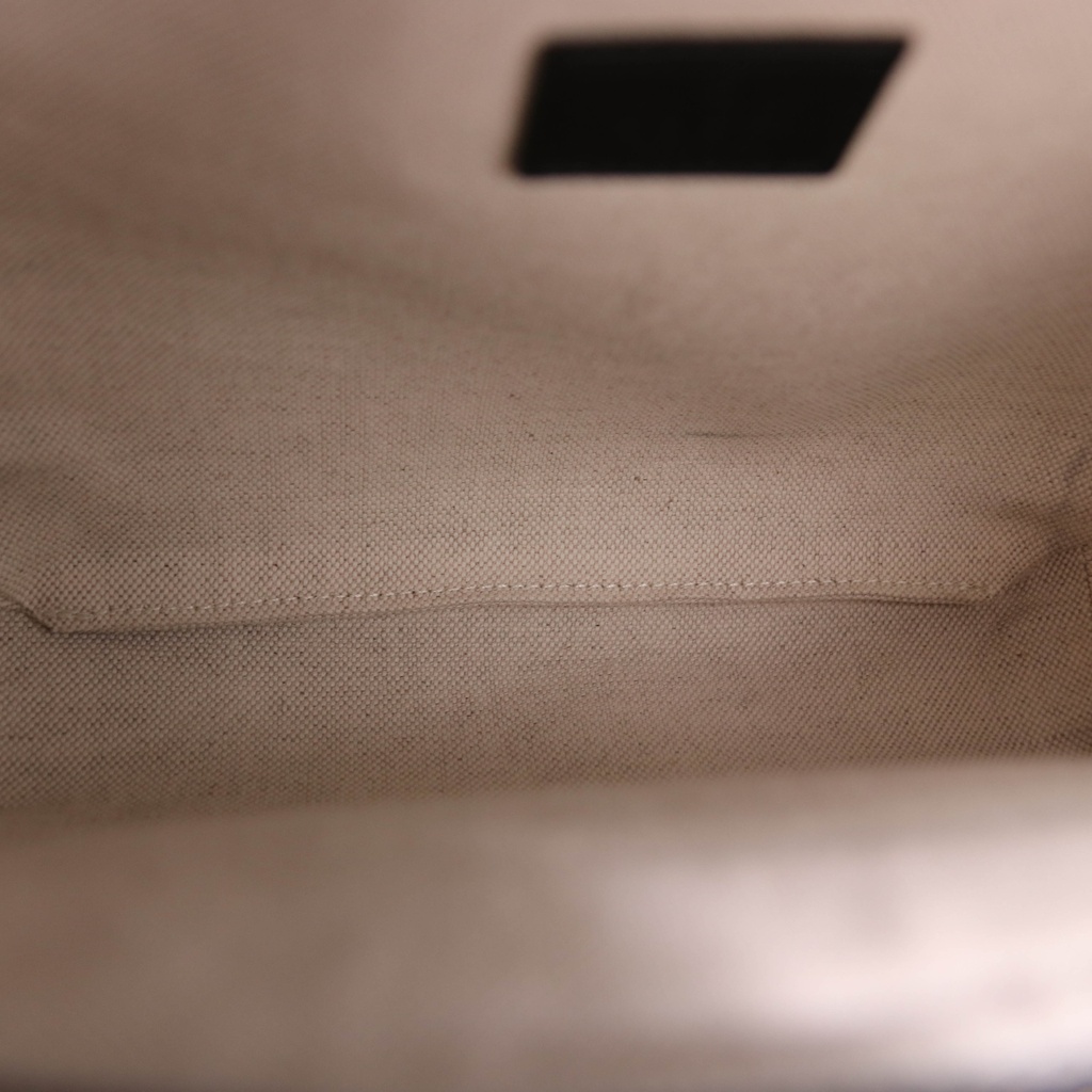 Gucci Calfskin GG Tennis Embossed Pocket Belt Bag Black
