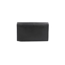 Gucci GG Interlocking Pebbled Leather Crossbody Bag Black 615523