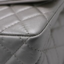 Chanel Metallic Aged Calfskin 2.55 Reissue 225 Flap Silver