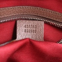 Gucci GG Supreme Monogram Canvas Shoulder Bag Beige 626363