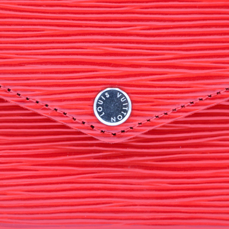 Louis Vuitton Epi Pochette Felicie Red