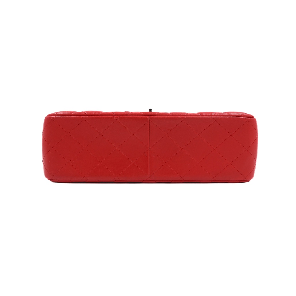 Chanel Classic Lambskin Jumbo Double Flap Bag