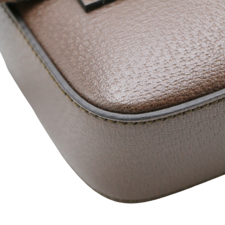 Gucci Logo Brown Leather Belt Bag 602695