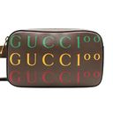 Gucci Logo Brown Leather Belt Bag 602695