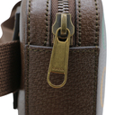 Gucci Logo Brown Leather Belt Bag 602695