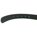 Gucci Bee Leather Slim Black Belt with Double G Buckle  414516 80 32