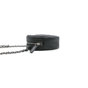 Chanel Lambskin Round Mini Clutch With Chain Black