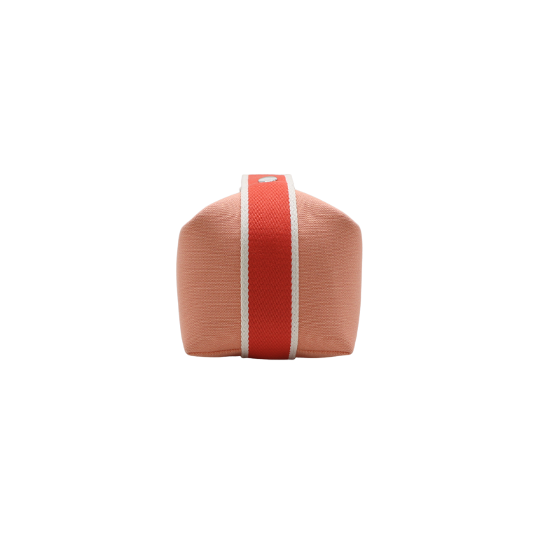 Hermes Canvas Small Bride-A-Brac Pouch Goyave