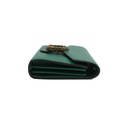 Gucci Calfskin Mini Dionysus Chain Wallet Green