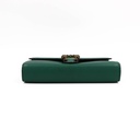 Gucci Calfskin Mini Dionysus Chain Wallet Green