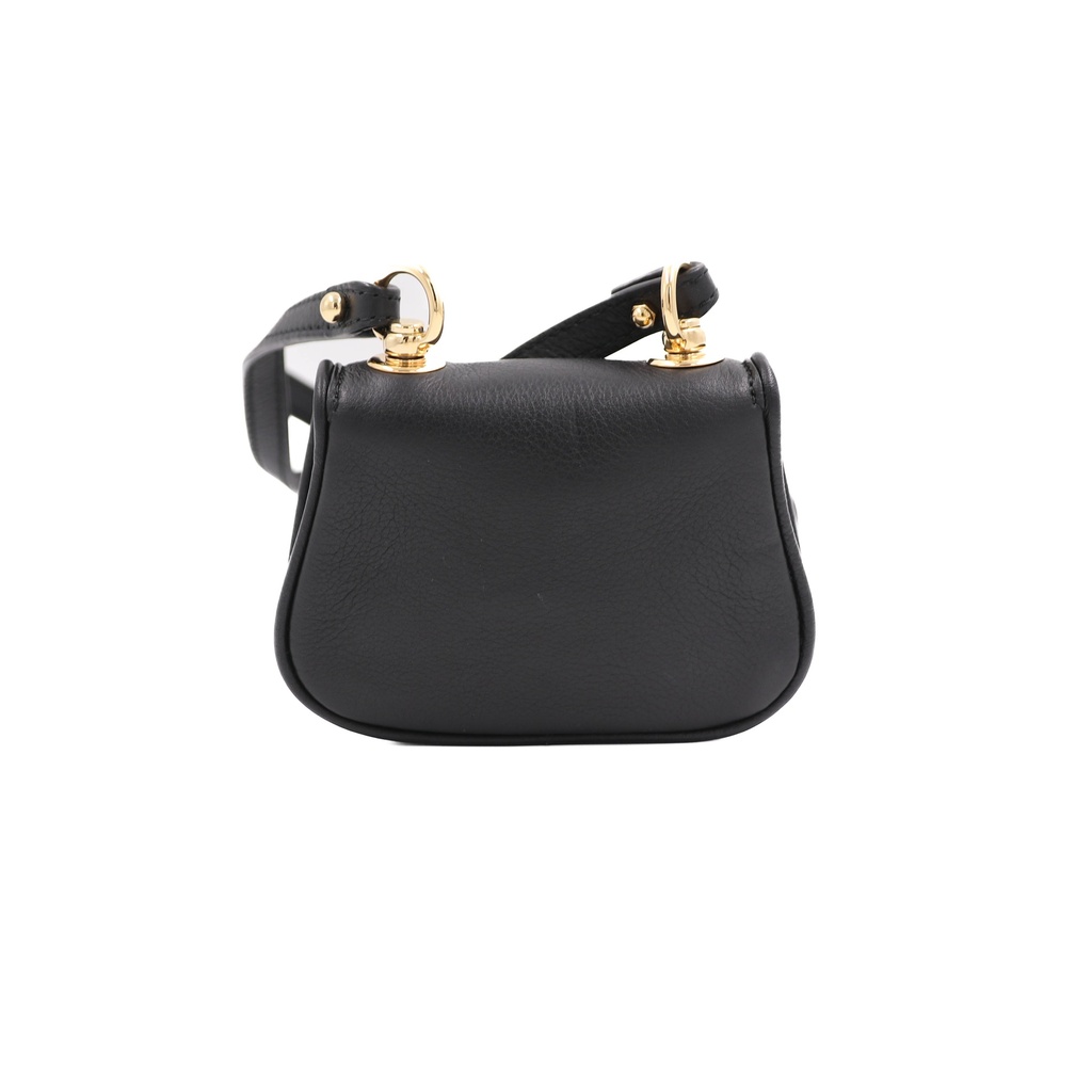 Gucci Calfskin Mini Blondie Bag Black