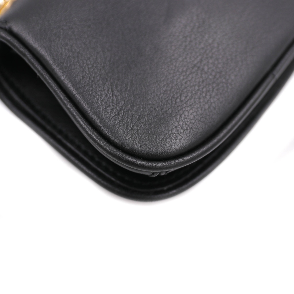 Gucci Calfskin Mini Blondie Bag Black