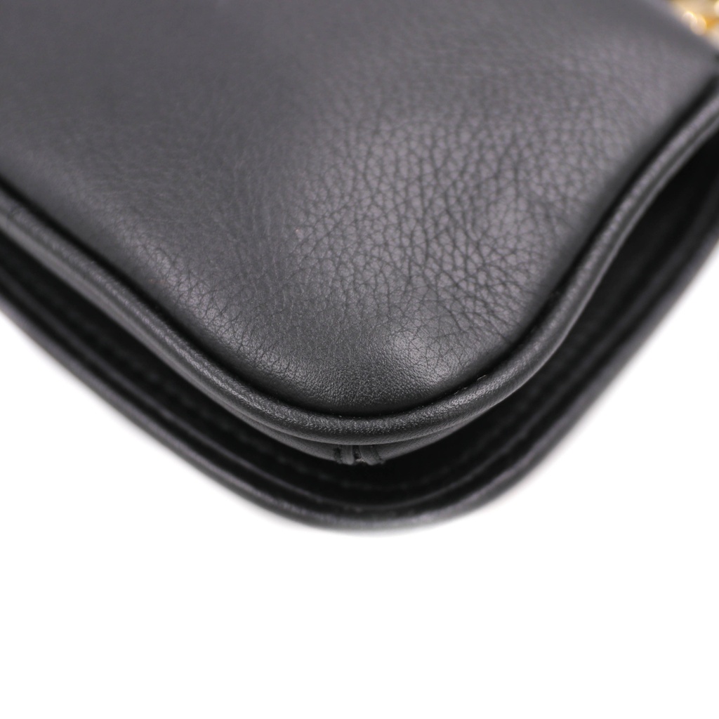 Gucci Calfskin Mini Blondie Bag Black