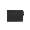 Gucci GG Supreme Monogram Kingsnake Zip Wristlet Pouch
