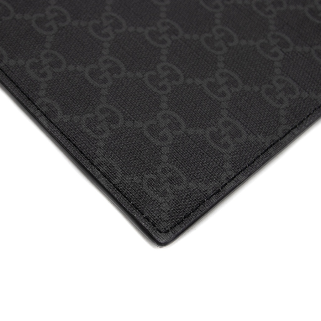Gucci GG Supreme Monogram Kingsnake Zip Wristlet Pouch